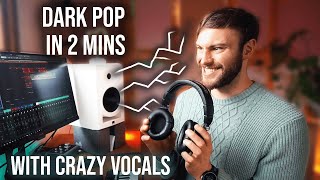 How to make a Dark Lofi Pop Song in 2 minutes from scratch with vocals