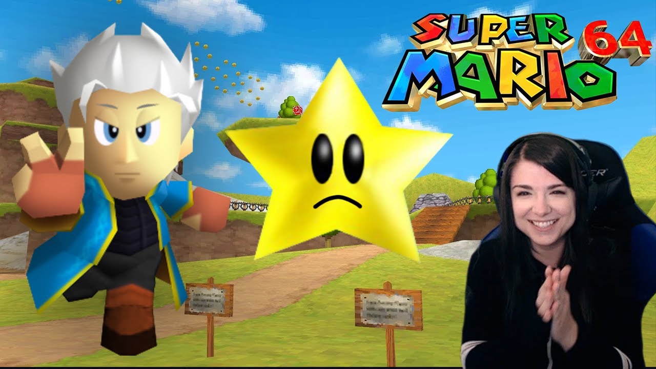 Super Mario 64 - First Time Getting 120 Stars!