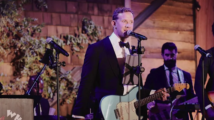 Groomsman SHOCKS EVERYONE with "By and By" Caamp Cover at Wedding | Cedar Lake Estates Wedding