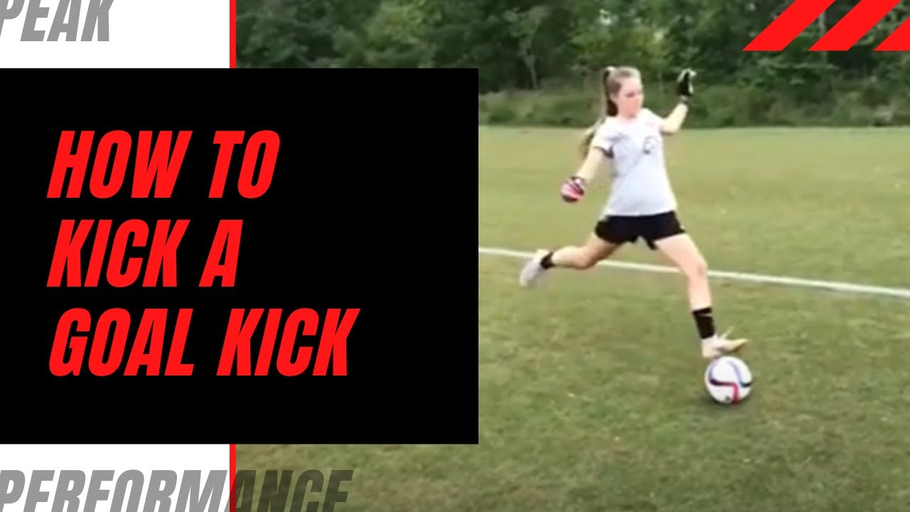 Learn how to take Soccer Goal Kicks YouTube