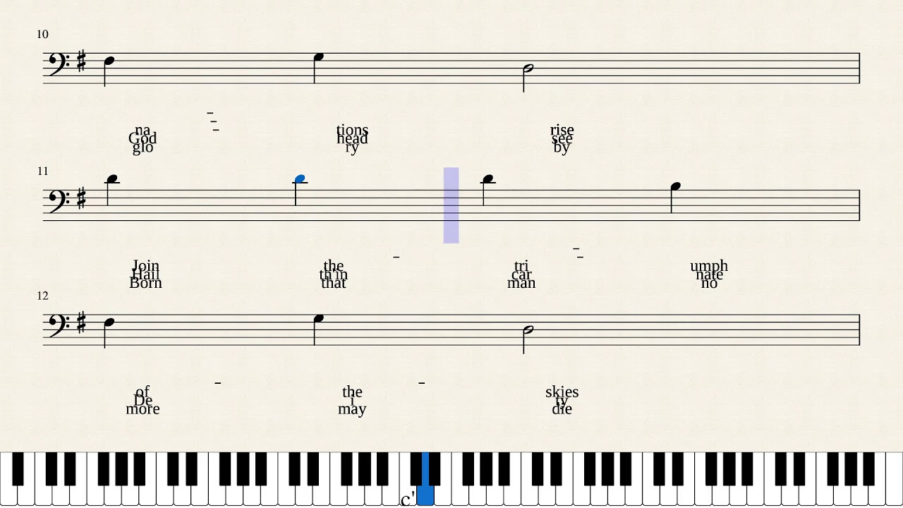 Hark! The Herald Angels Sing Bass