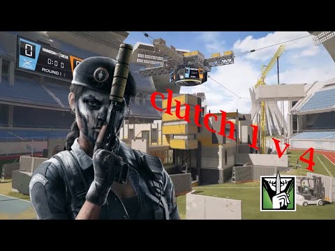 Rainbow Six Siege #4 Caveira Clutch 1v4 - YouTube