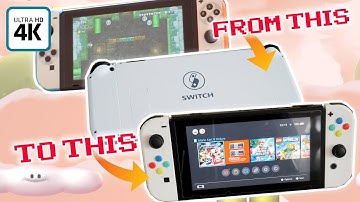 How to Replace and Opening up Nintendo Switch Shell Case Aftermarket