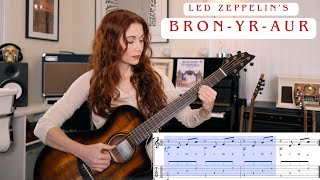 Led Zeppelin&#39;s &quot;Bron-yr-Aur&quot; - Full Lesson with Transcription/Tab