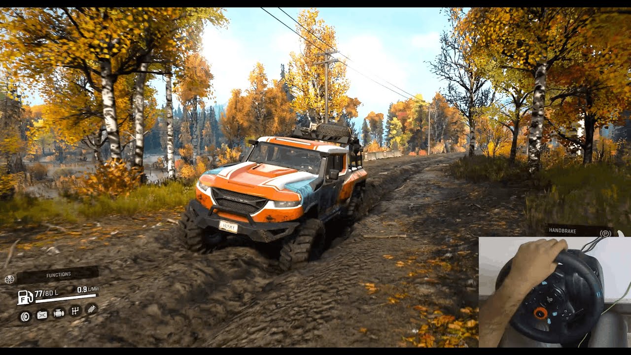 6X6 in MUD | SnowRunner | Logitech G29