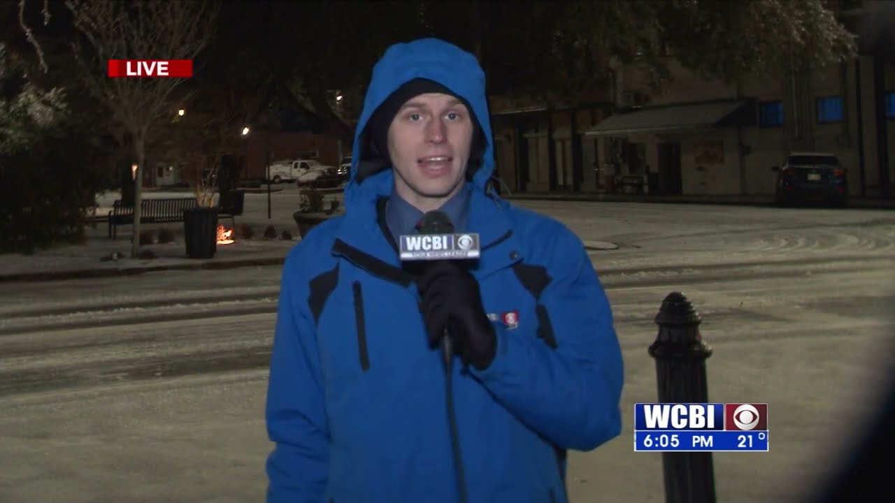 ICE STORM CONTINUING COVERAGE WCBI-TV
