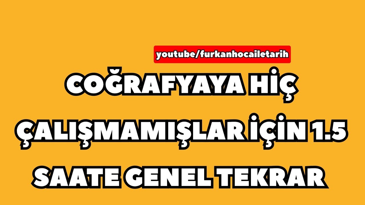 COĞRAFYAYA HİÇ ÇALIŞMAMIŞ OLANLAR İÇİN 1.5 SAATTE MEB AGS +KPSS COĞRAFYA #ags2025 #kpss2025