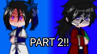 PART 2 “What if Aoi was tomioka and tsutakos sister”