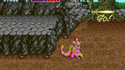 Golden Axe recorded on RetroPie