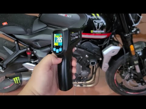 Video TRIUMPH TRIDENT 660 - Đo Nhiệt Độ Xe Bằng Máy Cầm Tay... - youtube