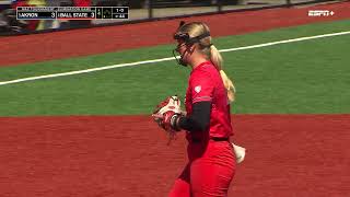 Akron vs Ball State Softball PxP Sample