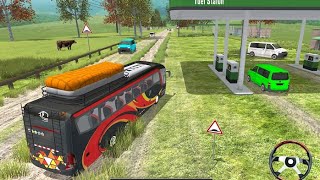 Highway Bus 🚌 Simulator 3d: Bus Parking 🅿️ Game 2021 | Android Gameplay screenshot 1