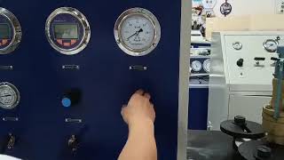 Breathing valve test bench,breather relief valve test bench operating steps