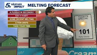 August heat wave continues this week | KENS 5 Weather Impact Forecast screenshot 4