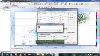 كيفية عمل cross plot على برنامج interactive petrophysics