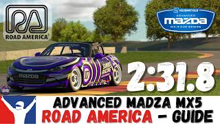 iRacing MX5 Road America Guide 2:31.8 Mazda MX-5 Road America Track Guide screenshot 3