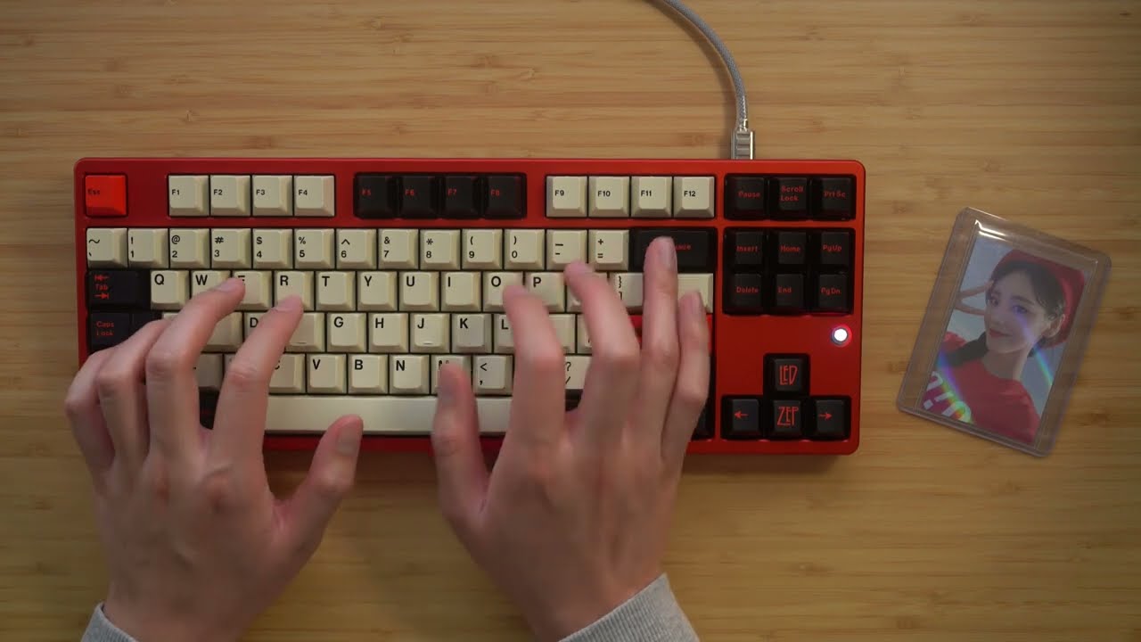 8xv2.0add by MatrixLab w/ Vintage Cherry MX Clears | Typing Test | ASMR
