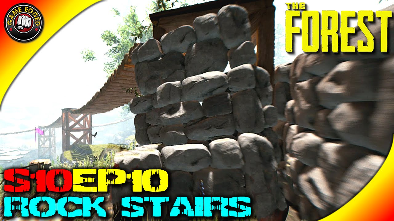 The Forest Gameplay - Rock Stairs Phase 1 - S10EP10 (Alpha V0.28)
