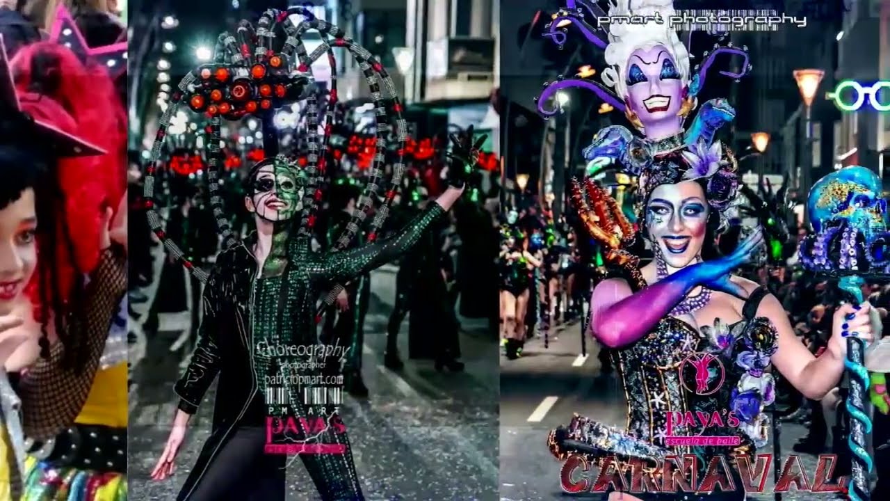 MIREYA FERRANDEZ, candidata a Reina del carnaval de Torrevieja, con la comparsa PAYA'S