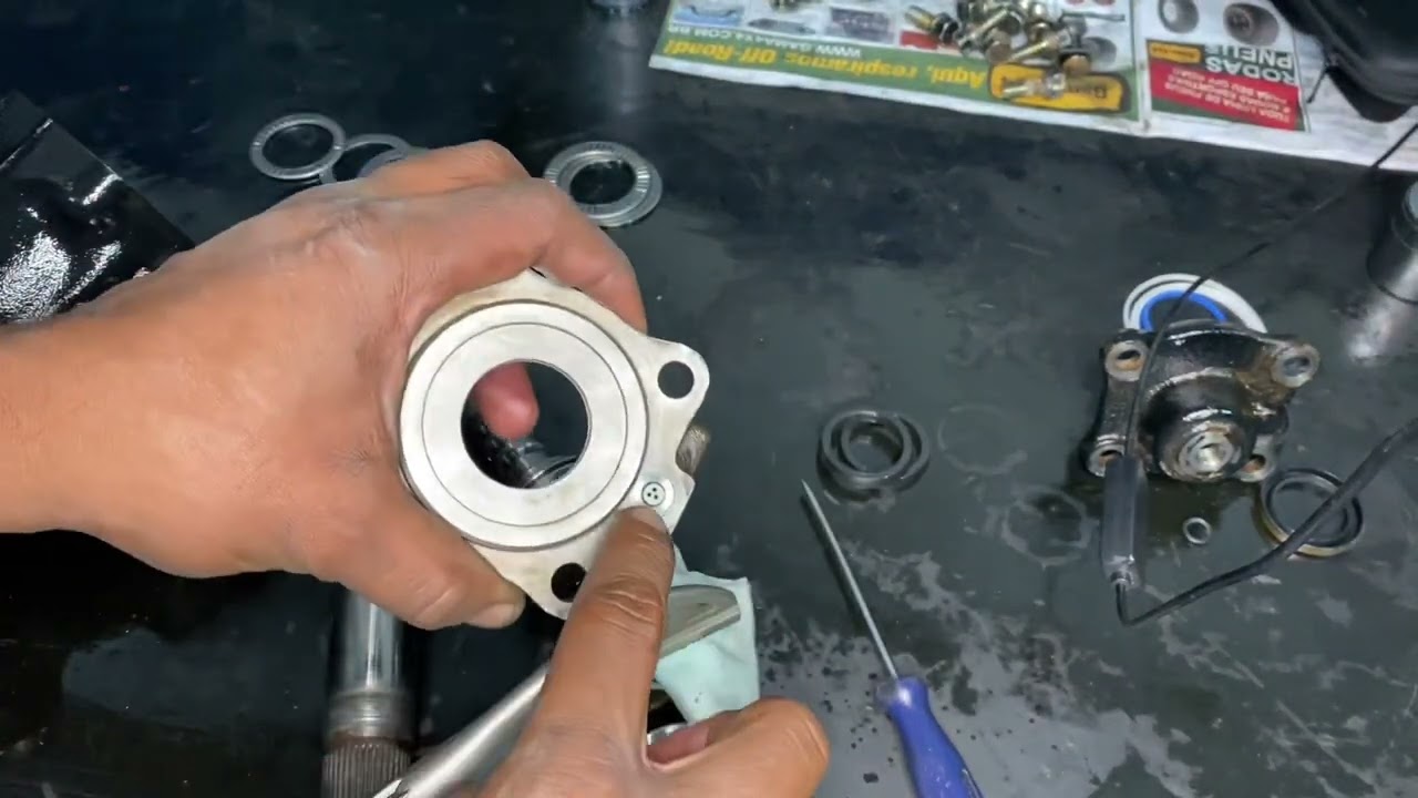 REPARO NA CAIXA DE DIREÇÃO L200