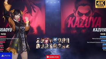 Tekken 8 All Characters Select Animations | TEKKEN 8 #gaming