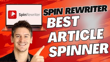 Spin Rewriter AI Tutorial 2025 - Best Article Spinner Tool