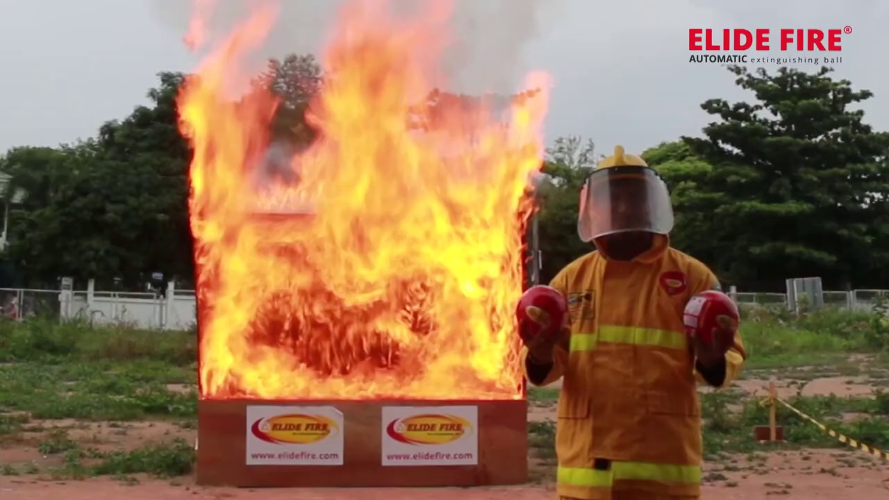 New innovation fire Extinguishers ELIDE FIRE extinguishing ball YouTube