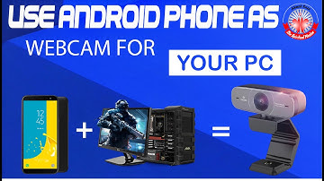 Use Mobile Camera as Webcam on PC via USB & WiFi for Skype, CCTV, Zoom OBS! // NDI // Tutorial, etc…