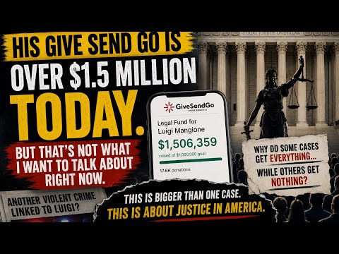 Luigi Mangione’s Give Send Go account tops $1.5M.