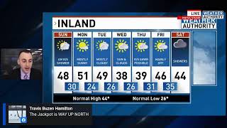 Rain, mix and snow falling across the state. Details on when it will move out!