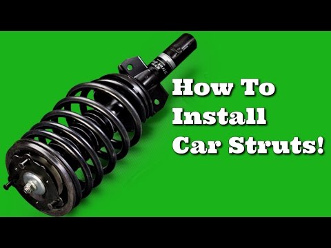 How to Install Replace Front Strut – 2002 – 2006 Nissan