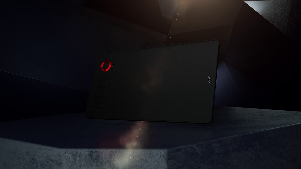 Veikk A15 Pro- 10*6 Inch Graphic Tablet with 12 Keys and Dial  