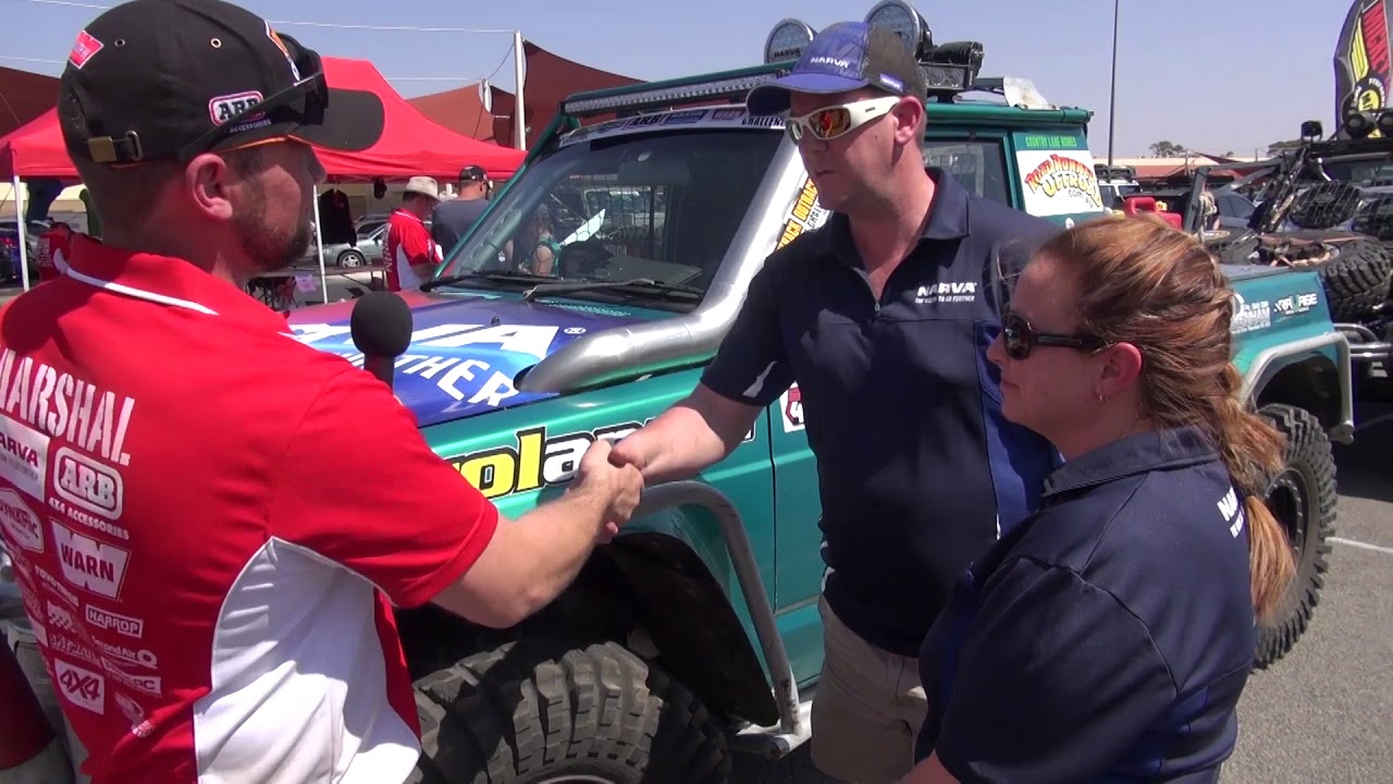 Team Narva takes second place in gruelling 2017 Outback Challenge
