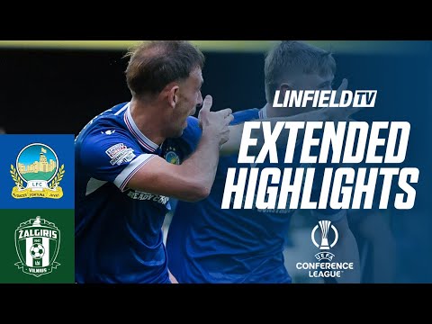 Linfield Zalgiris Goals And Highlights