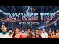 Zee TV All Shows Day wise Trp Week 05 (2026) Lakshmi Niwas, Saru, Jaane Anjaane Hum Mile