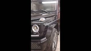 Mercedes Benz  G 350d nano  kaplama  yaptık