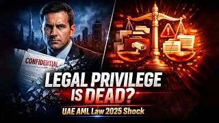 UAE AML Law 2025 Explained: How It Destroys Legal Privilege in Commercial Disputes