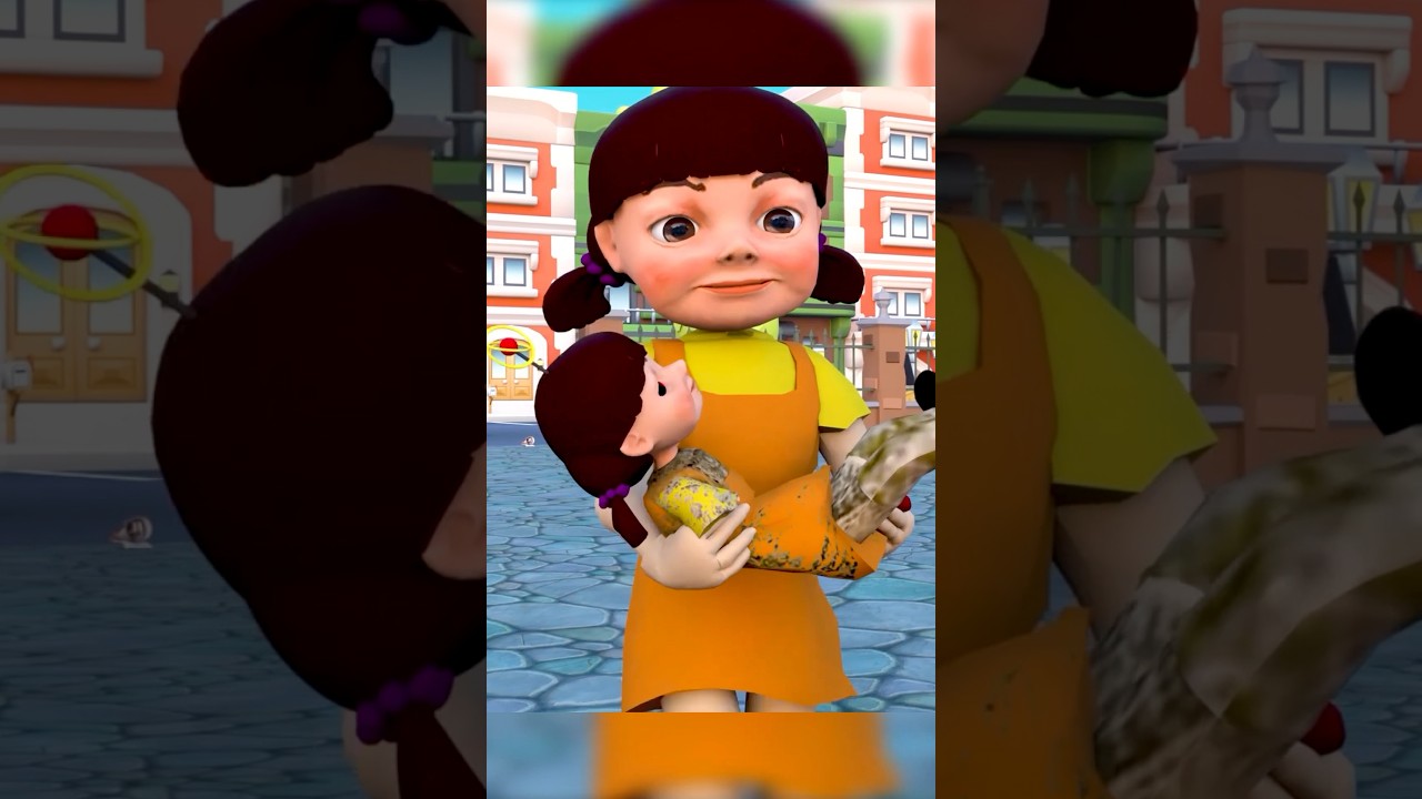 Mini Robot Squid Game Come Back Happy Family 