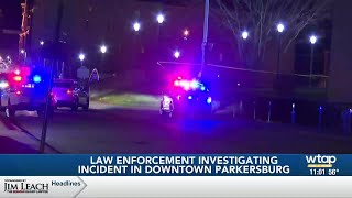 Incident in downtown Parkersburg