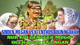 Sinden Megan Didikane Ki Enthus Bikin Ngakak, Nur Kui Genggek Mugo² Oleh Bojo Bajingan.