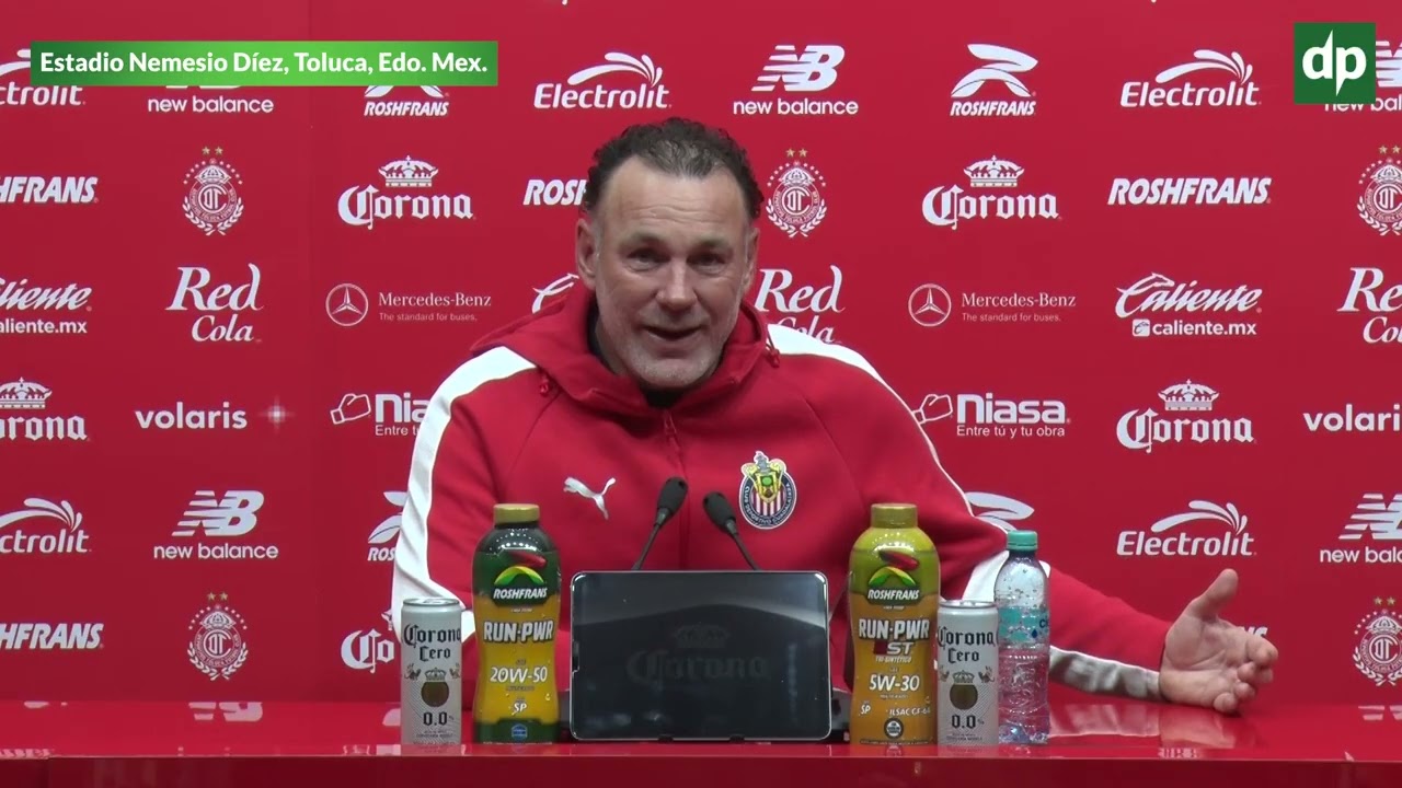 Conferencia Post partido con Gabriel Milito DT Chivas | J8 CL26 | Toluca vs Chivas 