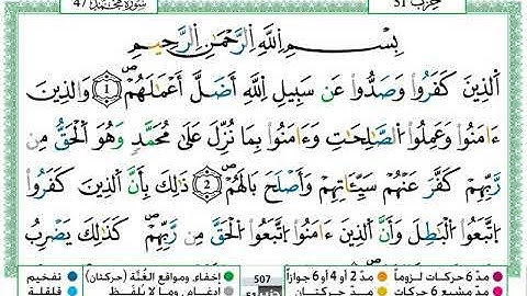 سورة محمد  / عمر القزابري