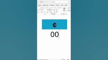 MS Word Symbol Shortcut Keys ¢ | Keyboard Tips & Tricks #Shorts #Productivity #ASMR #YouTubeShorts