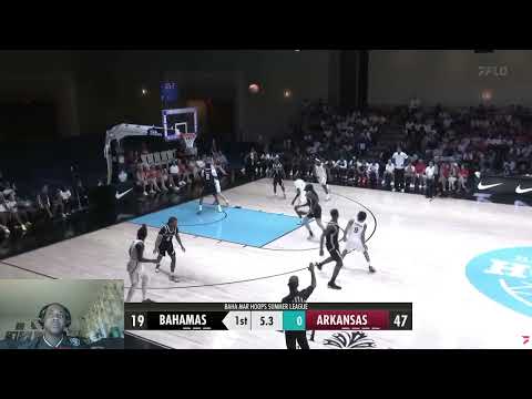 Arkansas Razorbacks Basketball vs. Bahamas Men's National Team |  Game Highlights {JayGuru Reacts}