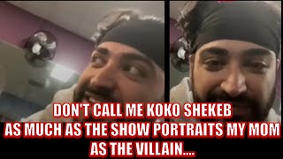 I Love a Mama s Boy Shekeb Sekander talks live about the situation with the Show and his Mom