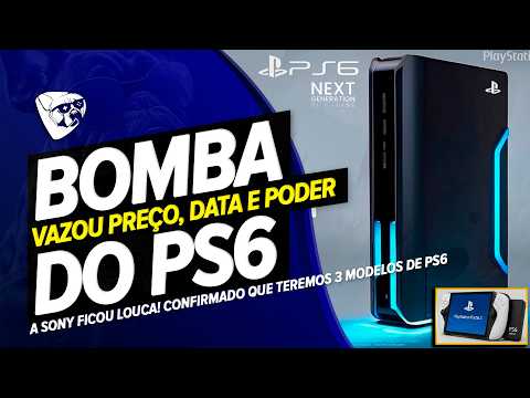 A SONY FICOU LOUCA! DATA e PREÇOS Do PS6 ALTERADOS Por CAUSA Do STEAM MACHINE! MAIS BARATO e + CEDO