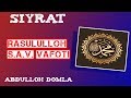 62. Rasululloh S.A.V. ning Vafoti | Abdulloh Domla