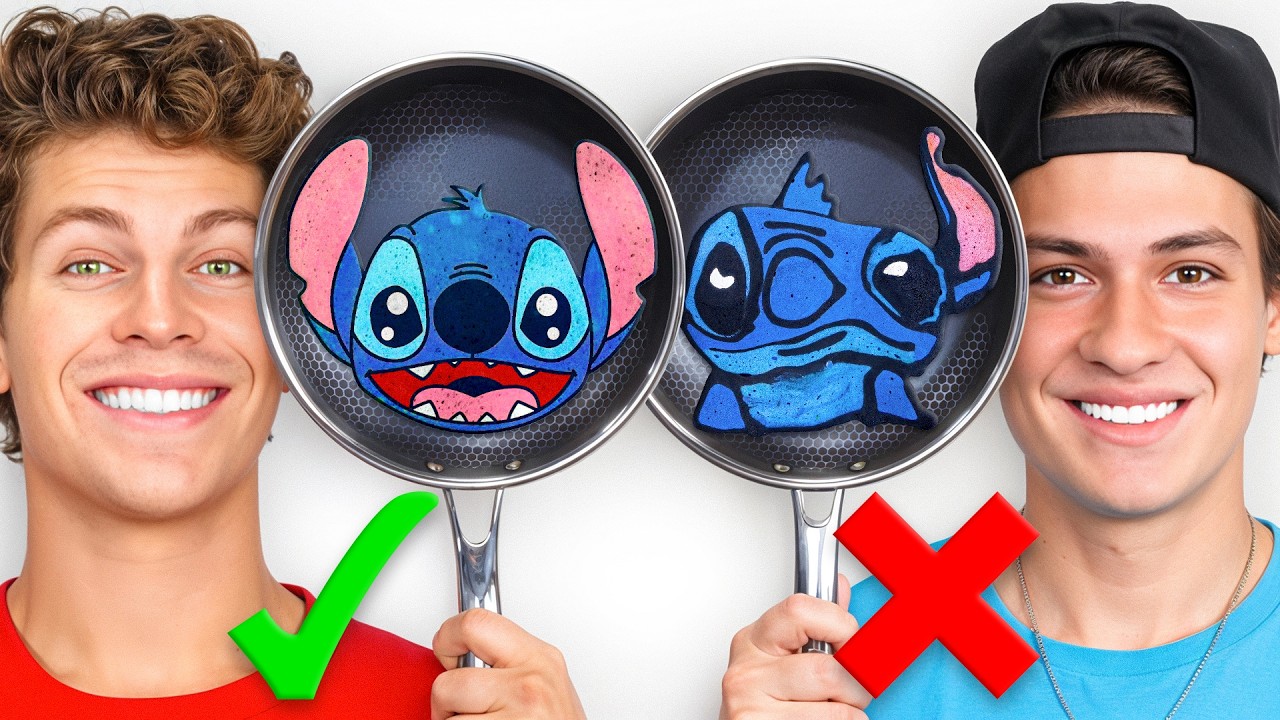 Play: Vlad and Chris: Make the Best Pancake Art, Win $1,000
