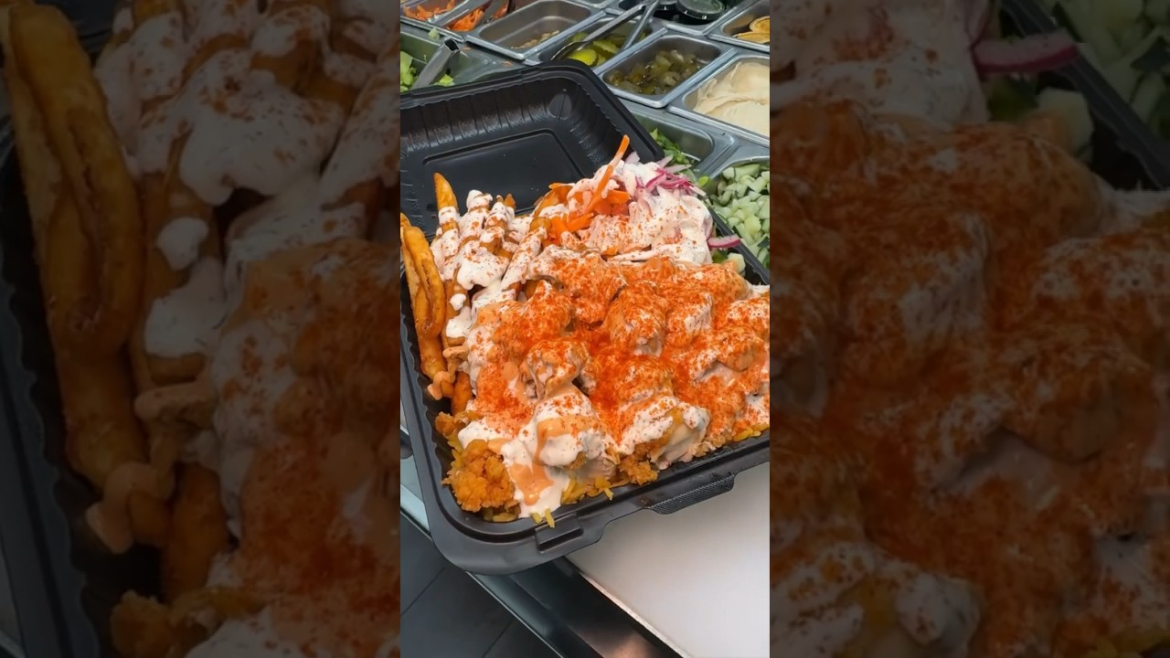 Which PLATTER from Blazin Chicken & Gyro in North Bergen, NJ are you DEVOURING?! 😍🤤🔥 #DEVOURPOWER