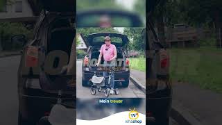 Dieser Rollator passt in (fast) jeden Kofferraum! 😲
